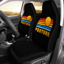 Sunset Retro Ventura Custom Car Seat Covers Decor Protectors
