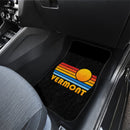 Sunset Retro Vermont Car Floor Mats