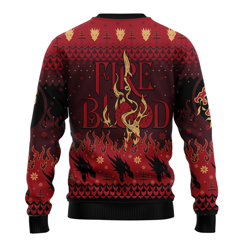 Game Of Thrones Targaryen Ugly Christmas Sweater Xmas Gift
