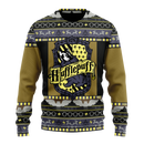 Harry Potter Hufflepuff Ugly Christmas Sweater Xmas Gift