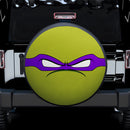 TMNT Ninja Turtle Eyes Purple Jeep Car Spare Tire Cover