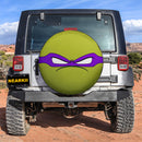 TMNT Ninja Turtle Eyes Purple Jeep Car Spare Tire Cover