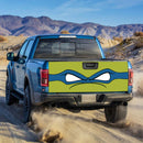 TMNT Turtle Blue Mask Truck Tailgate Decal Sticker