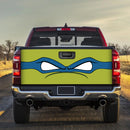 TMNT Turtle Blue Mask Truck Tailgate Decal Sticker