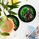 Tanjiro Moonlight Ceramic Drink Coasters