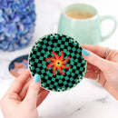 Tanjiro Demon Slayer Style Ceramic Drink Coasters