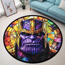 Thanos Stained Glass Round Rug