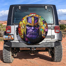 Thanos Stained Glass Car Spare Tire Cover