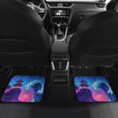 The Neon Kanagawa Great Wave Car Floor Mats