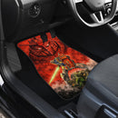 The Shadow Of The Red Gundam Car Floor Mats