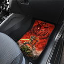 The Shadow Of The Red Gundam Car Floor Mats