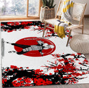 Tobirama Japan Style Rectangular Area Rug