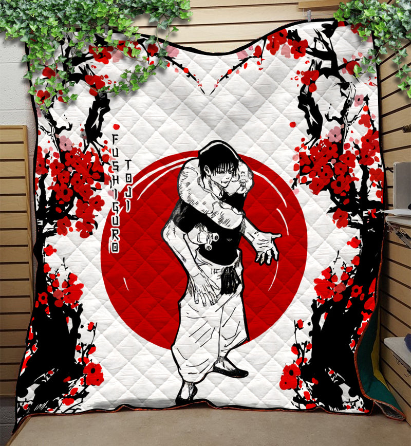 Toji Jujutsu Kaisen Anime Japan Style Quilt Blanket