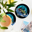 Tomioka Giyuu Moonlight Ceramic Drink Coasters