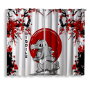 Totodile Japan Style Window Curtain