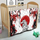 Totodile Japan Style Quilt Blanket