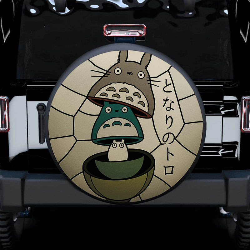 My Neighbor Totoro Russian Nesting Doll Design Jeep Car Spare Tire Cover