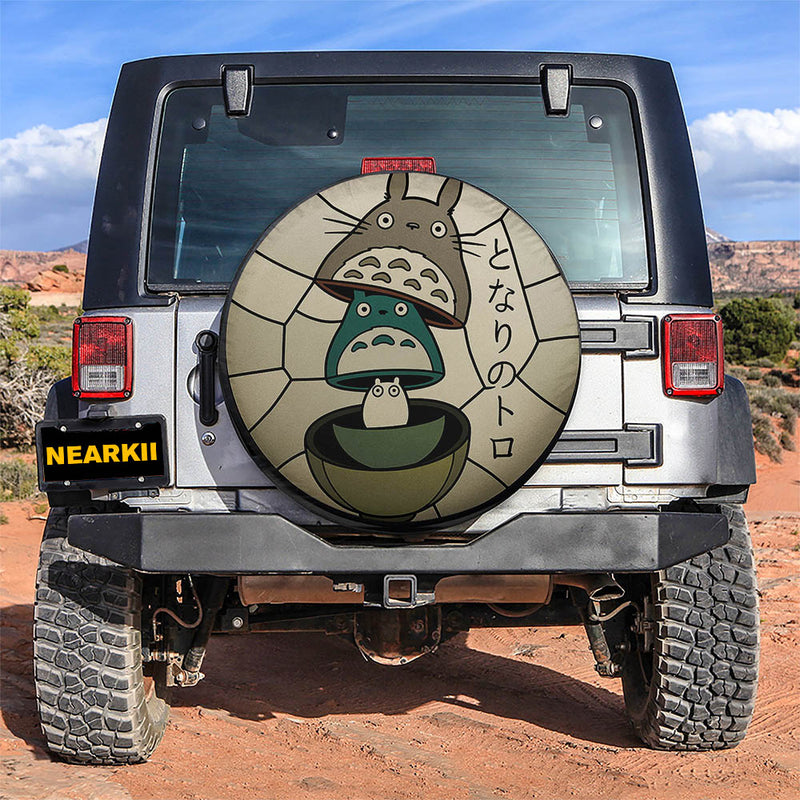My Neighbor Totoro Russian Nesting Doll Design Jeep Car Spare Tire Cover
