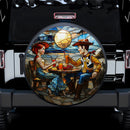 Toy Story Stained Glass Car Spare Tire Cover