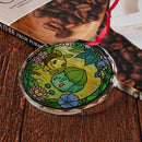 Turtwig And Bulbasaur Stained Glass Ornament