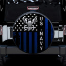 U.S Navy American Flag Jeep Car Spare Tire Cover