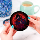 Uchiha Madara Moonlight Ceramic Drink Coasters