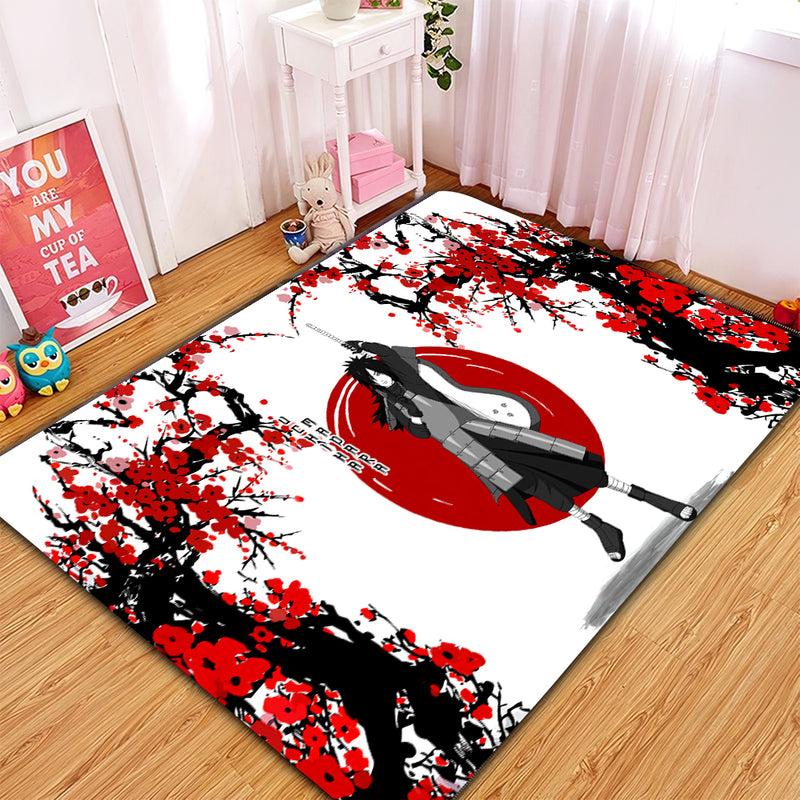 Uchiha Madara Japan Style Carpet Rug Home Room Decor