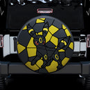 Umbreon Eevee Evolution Stained Glass Car Spare Tire Cover
