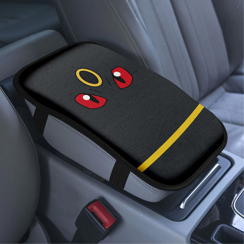 Umbreon Pokemon Anime Armrest Center Console Cover Car Accessories