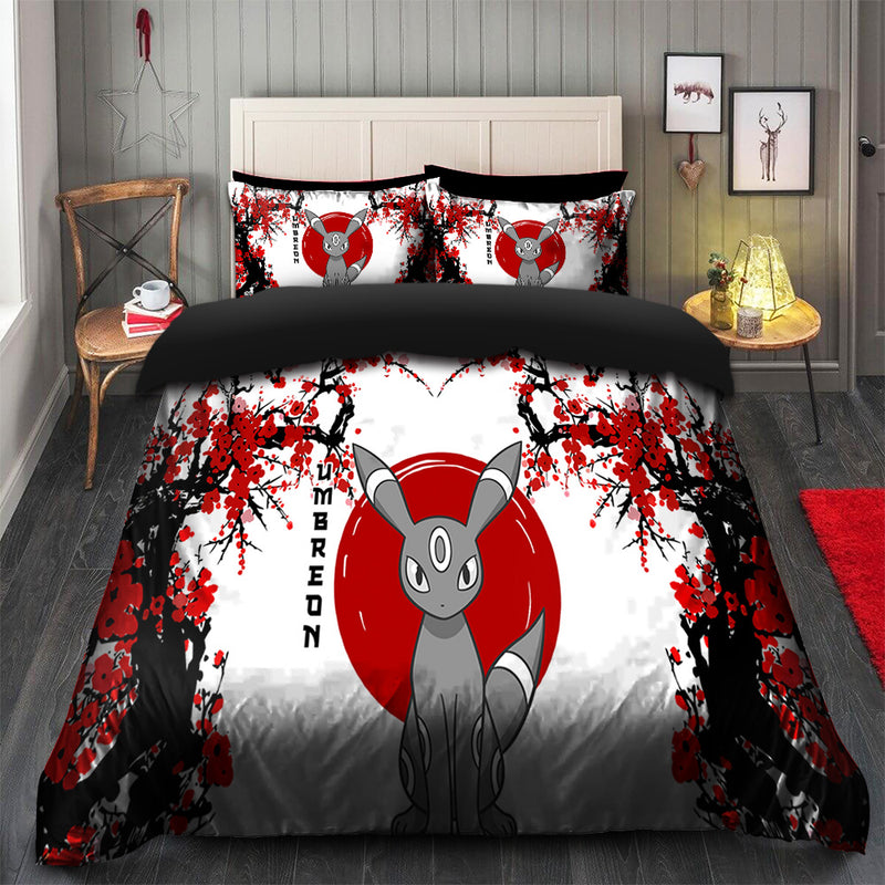 Umbreon Pokemon Japan Style Bedding Set Duvet Cover And 2 Pillowcases