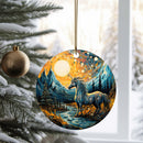 Unicon Starry Night Mica Christmas Ornament Perfect Gift For Holiday