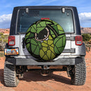 Victreebell Stained Glass Car Spare Tire Cover