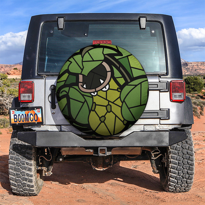 Victreebell Stained Glass Pokemon Car Spare Tire Covers Gift For Campers