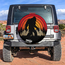 Bigfoot Sasquatch Bronco Vintage Retro Car Spare Tire Cover