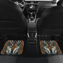 Wolf Hippie Aztec Car Floor Mats
