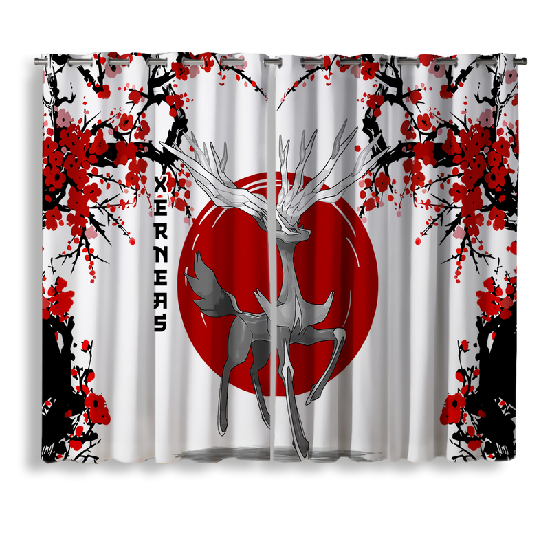 Xerneas Japan Style Window Curtain