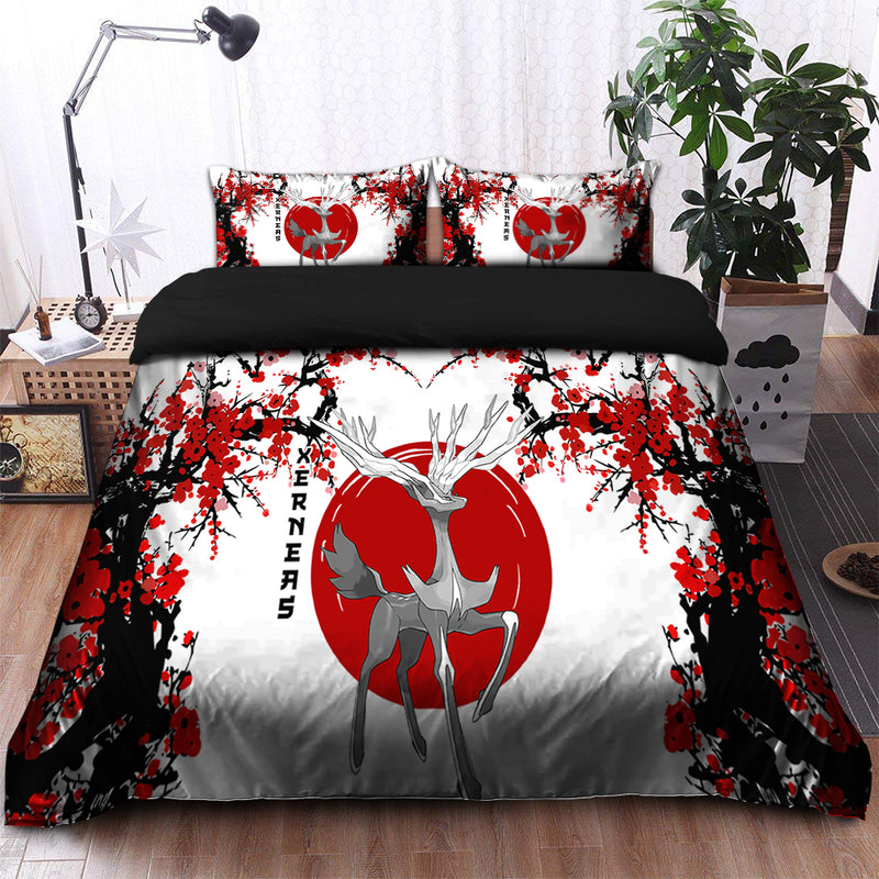 Xerneas Pokemon Japan Style Bedding Set Duvet Cover And 2 Pillowcases