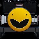 Dino Thunder Yellow Ranger Face Car Spare Tire Cover