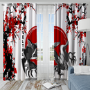Yveltal Japan Style Window Curtain