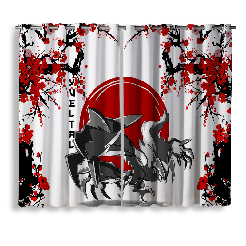 Yveltal Japan Style Window Curtain
