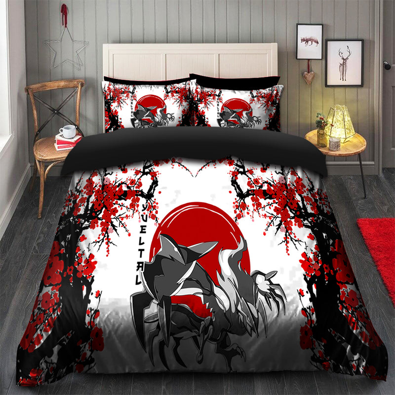 Yveltal Pokemon Japan Style Bedding Set Duvet Cover And 2 Pillowcases