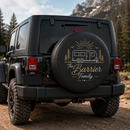 Personalized Camper Family Car Spare Tire Cover