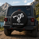 Jeep My Own Stunts Square Car Spare Tire Cover