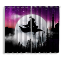 Aladin Moon Night Background Window Curtain