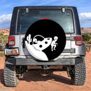 Alien Funny Car Spare Tire Cover