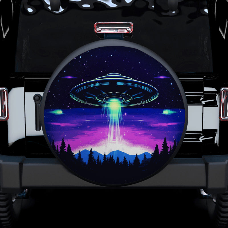 Alien Car Spare Tire Cover