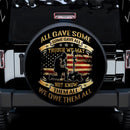 US Veterans Day Jeep Car Spare Tire Cover