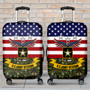 American Army Veteran Luggage Cover Suitcase Protector