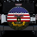 U.S. Army Veteran American Flag Jeep Car Spare Tire Cover