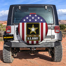 American Flag U.S Army Car Spare Tire Cover